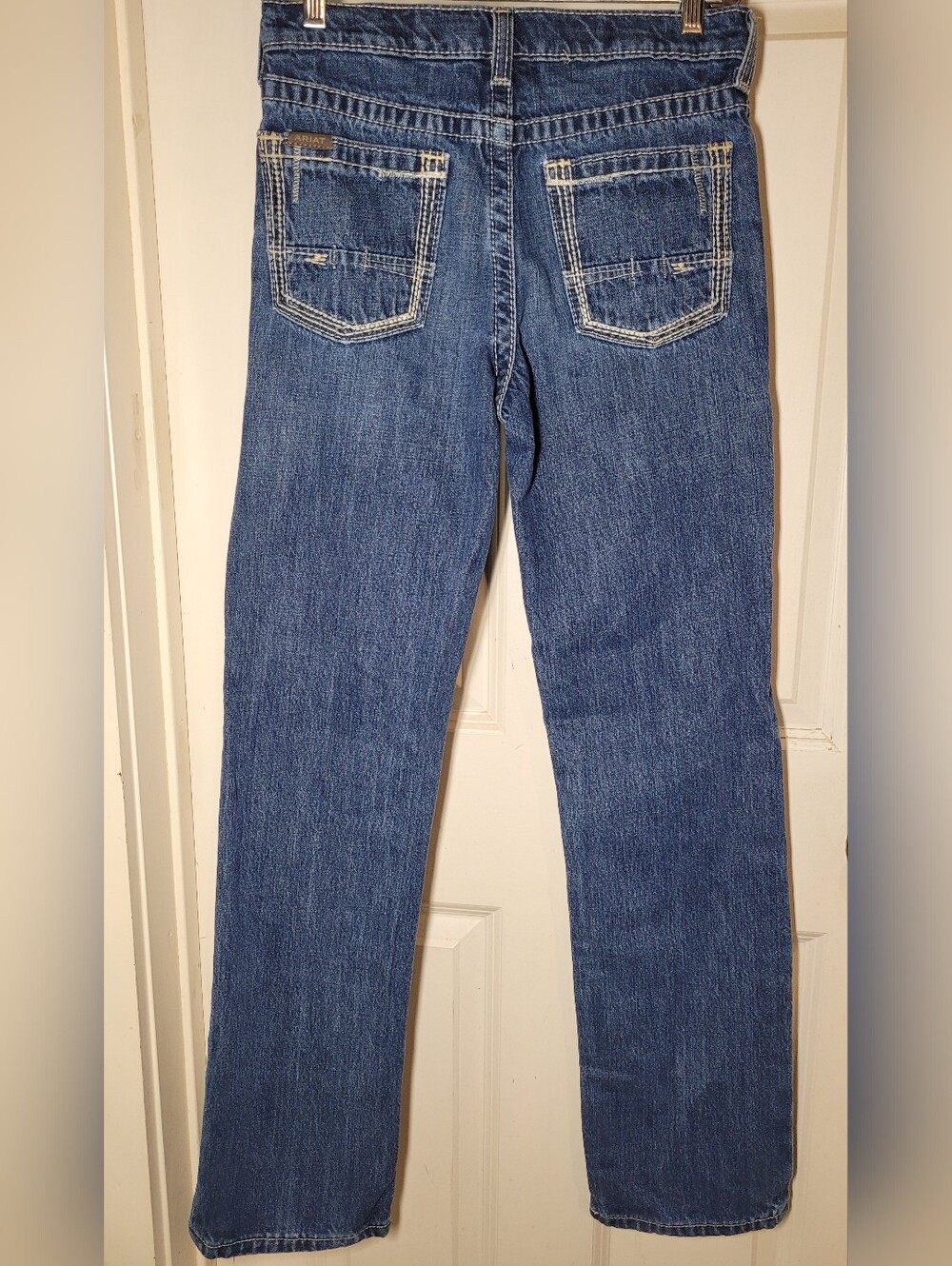 Ariat Boy's Slim Straight Leg Jeans Sz 16 - Picture 6 of 12